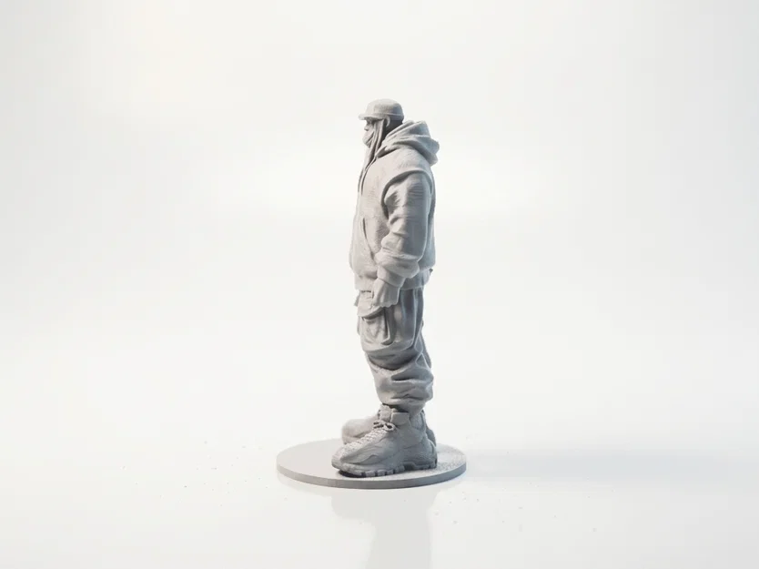 Mô hình tượng Thor phong cách Streetwear - Đồ trang trí thần thoại hiện đại (STL) - Image 4