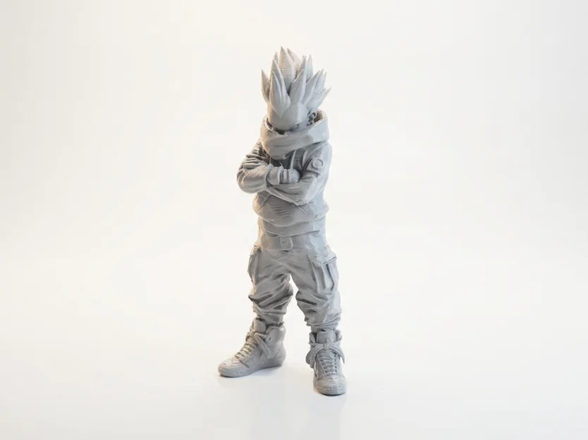 Mô Hình In 3D Street Vegeta Phong Cách Đường Phố - Image 1
