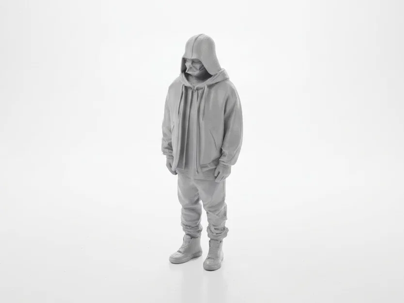 Mô Hình 3D Street Vader Figurine Phong Cách Đường Phố - Image 1