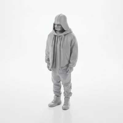 Mô Hình 3D Street Vader Figurine Phong Cách Đường Phố