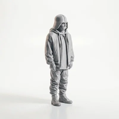 Mô Hình 3D Street Vader Figurine Phong Cách Đường Phố