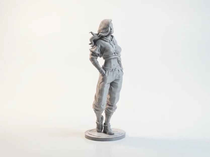 Mô hình Wonderwoman phong cách đường phố - File 3D in ấn - Image 2