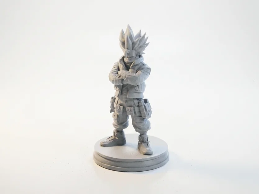 Mô hình Street Vegeta 3D - Đồ chơi Anime sưu tầm in 3D - Image 1