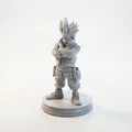 Mô hình Street Vegeta 3D - Đồ chơi Anime sưu tầm in 3D - Thumbnail 1
