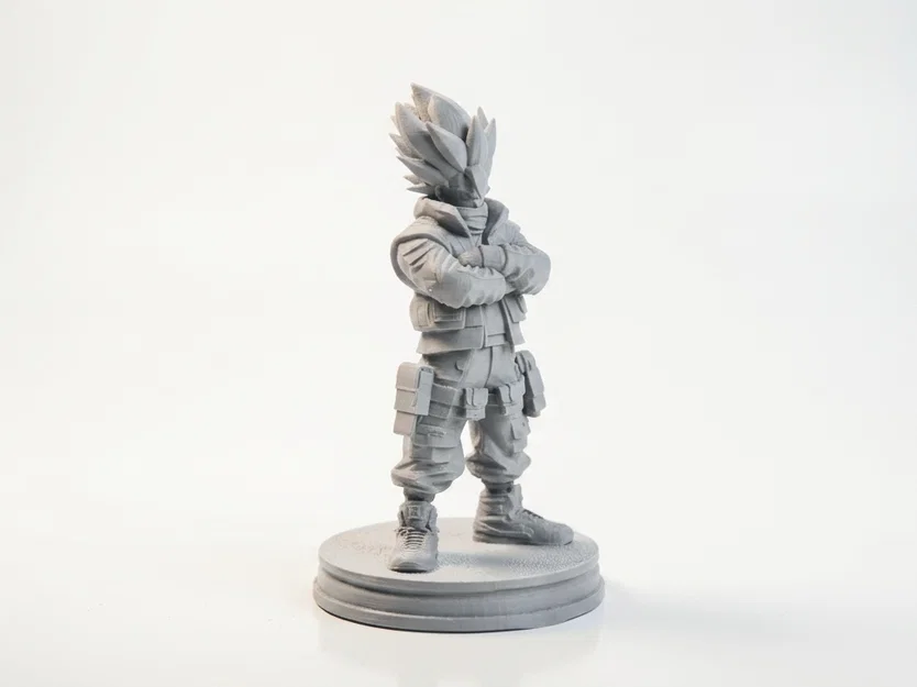 Mô hình Street Vegeta 3D - Đồ chơi Anime sưu tầm in 3D - Image 2