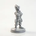 Mô hình Street Vegeta 3D - Đồ chơi Anime sưu tầm in 3D - Thumbnail 2