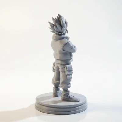Mô hình Street Vegeta 3D - Đồ chơi Anime sưu tầm in 3D