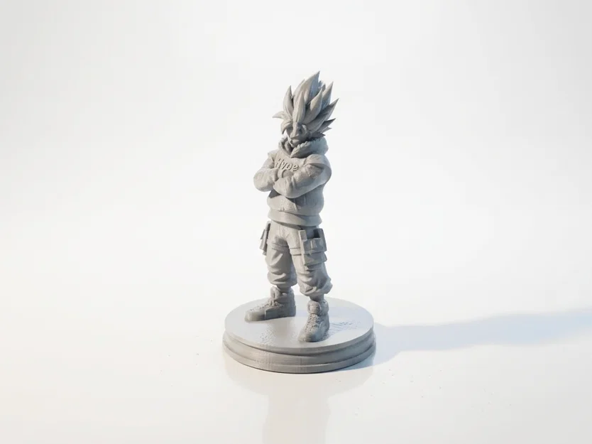 Mô hình Street Vegeta 3D - Đồ chơi Anime sưu tầm in 3D - Image 4