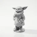 Mô hình Yoda phong cách đường phố - File 3D in ấn chất lượng cao - Thumbnail 1