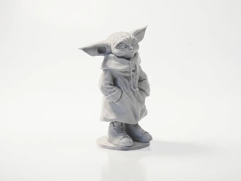 Mô hình Yoda phong cách đường phố - File 3D in ấn chất lượng cao - Image 2