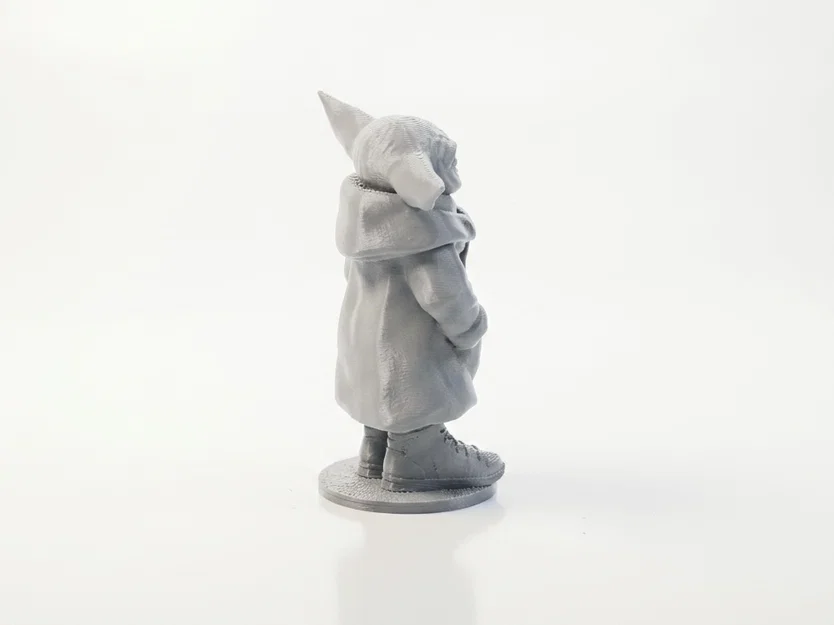 Mô hình Yoda phong cách đường phố - File 3D in ấn chất lượng cao - Image 3