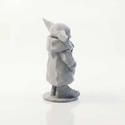 Mô hình Yoda phong cách đường phố - File 3D in ấn chất lượng cao