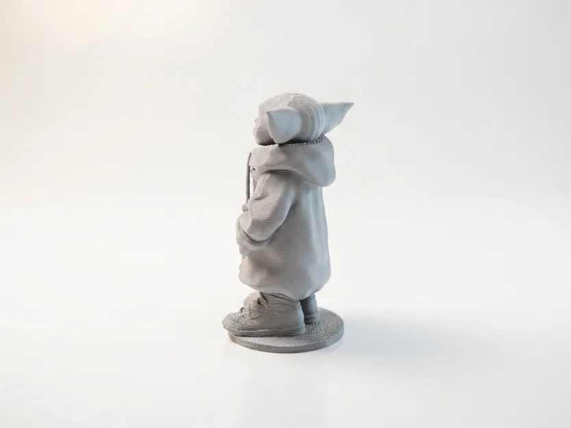 Mô hình Yoda phong cách đường phố - File 3D in ấn chất lượng cao - Image 4