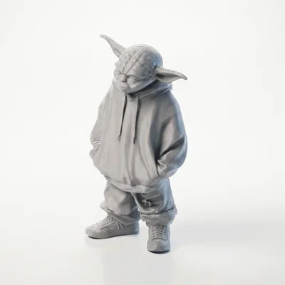 Mô hình Yoda đường phố phong cách Urban - File in 3D