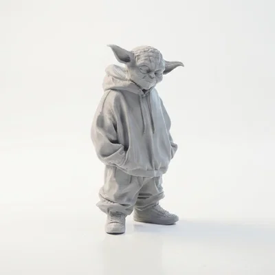 Mô hình Yoda đường phố phong cách Urban - File in 3D