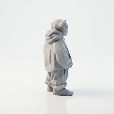 Mô hình Yoda đường phố phong cách Urban - File in 3D