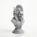 Tượng Bán Thân Đầu Lâu Aquaman Phong Cách Gothic (In 3D) - Thumbnail 2
