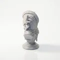 Tượng Bán Thân Đầu Lâu Aquaman Phong Cách Gothic (In 3D) - Thumbnail 4