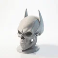 Mô hình điêu khắc đầu lâu Batman phong cách Gothic (File in 3D) - Thumbnail 1