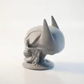 Mô hình điêu khắc đầu lâu Batman phong cách Gothic (File in 3D) - Thumbnail 4