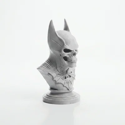 Tượng Đầu Lâu Batman Phong Cách Gothic - Mô Hình In 3D Độc Đáo