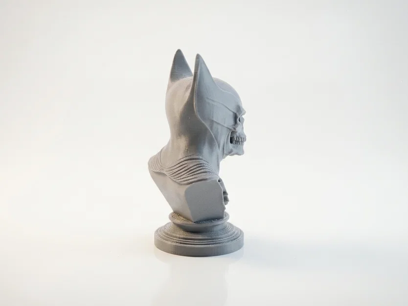 Tượng Đầu Lâu Batman Phong Cách Gothic - Mô Hình In 3D Độc Đáo - Image 3