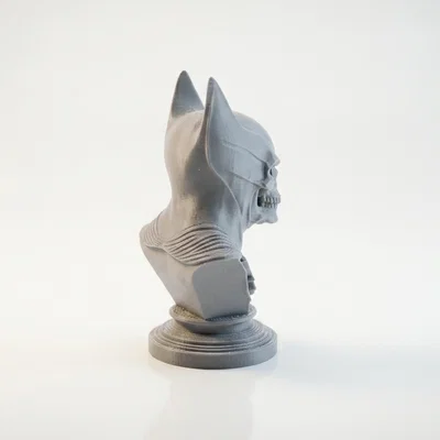 Tượng Đầu Lâu Batman Phong Cách Gothic - Mô Hình In 3D Độc Đáo