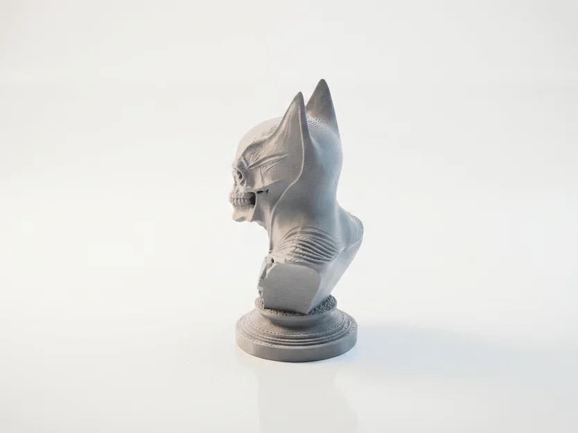 Tượng Đầu Lâu Batman Phong Cách Gothic - Mô Hình In 3D Độc Đáo - Image 4
