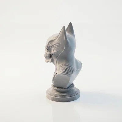 Tượng Đầu Lâu Batman Phong Cách Gothic - Mô Hình In 3D Độc Đáo