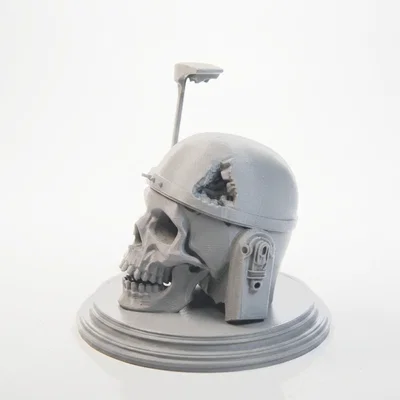 Mô hình 3D Đầu Lâu Boba Fett - Star Wars (STL File)