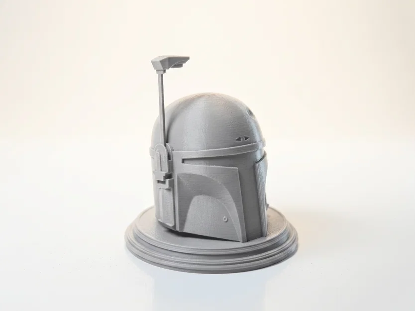 Mô hình 3D Đầu Lâu Boba Fett - Star Wars (STL File) - Image 4