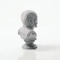 Mô hình in 3D tượng bán thân đầu lâu Captain America - Thumbnail 3