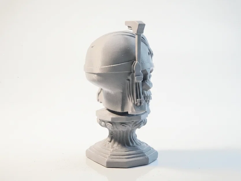 Tượng đầu lâu Boba Fett Star Wars - Mẫu in 3D nghệ thuật - Image 3