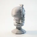 Tượng đầu lâu Boba Fett Star Wars - Mẫu in 3D nghệ thuật - Thumbnail 3