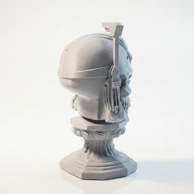 Tượng đầu lâu Boba Fett Star Wars - Mẫu in 3D nghệ thuật