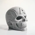 Mô hình đầu lâu Captain America in 3D độc đáo - Thumbnail 2