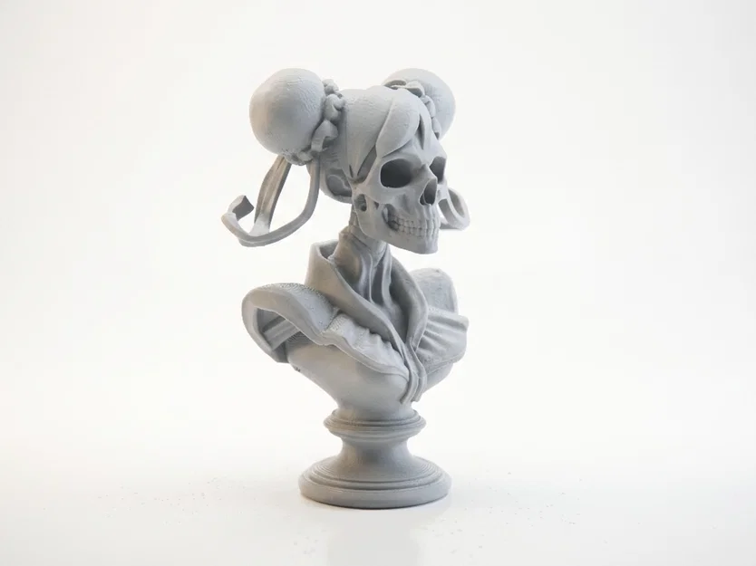 Tượng Đầu Lâu Cướp Biển (Skull Pirate Bust) - Mô hình in 3D nghệ thuật - Image 2