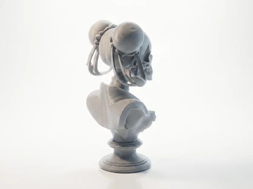 Tượng Đầu Lâu Cướp Biển (Skull Pirate Bust) - Mô hình in 3D nghệ thuật - Image 3