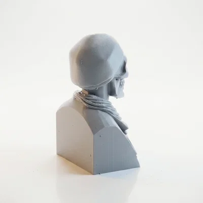 Tượng Bán Thân Bộ Xương Độc Đáo - Mẫu In 3D Nghệ Thuật
