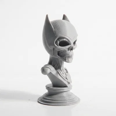 Tượng Đầu Lâu Catwoman Gothic - Mô hình 3D in ấn chi tiết