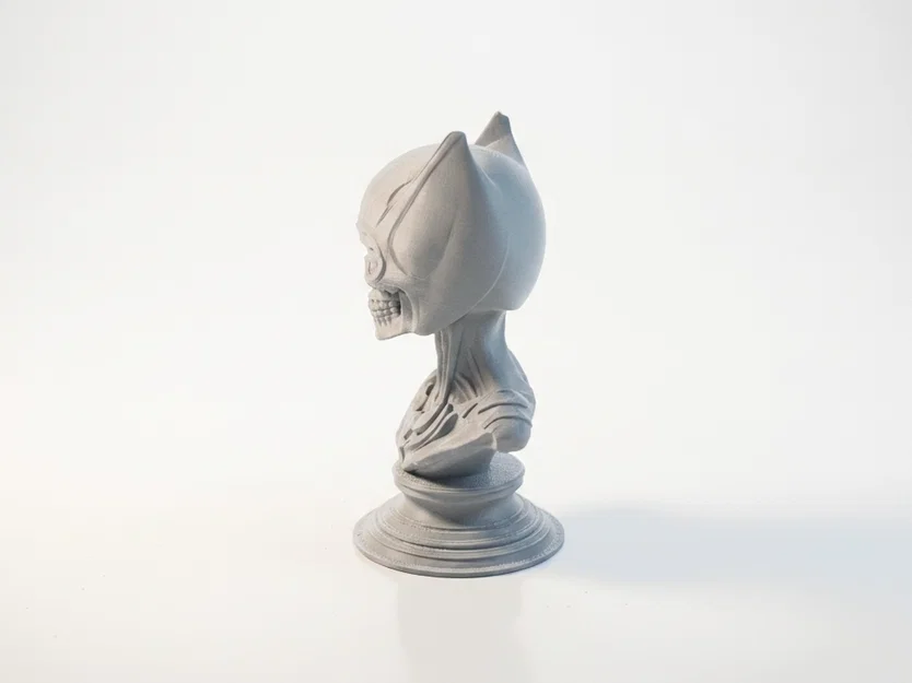 Tượng Đầu Lâu Catwoman Gothic - Mô hình 3D in ấn chi tiết - Image 4