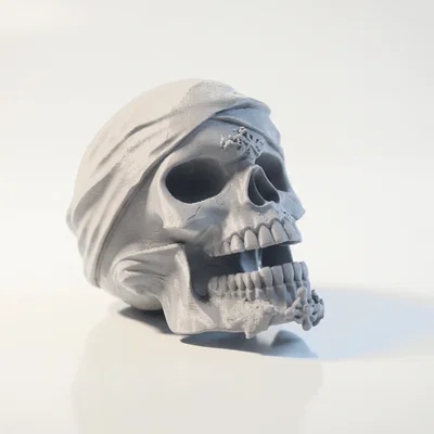 Tượng Đầu Lâu Gothic Độc Đáo - Mẫu In 3D Trang Trí Nhà Cửa
