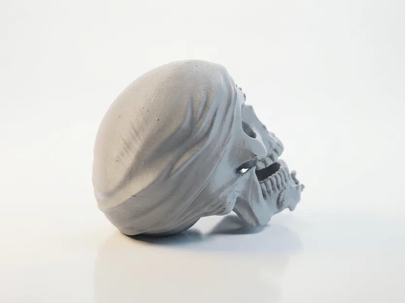 Tượng Đầu Lâu Gothic Độc Đáo - Mẫu In 3D Trang Trí Nhà Cửa - Image 3