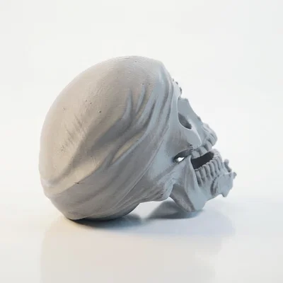 Tượng Đầu Lâu Gothic Độc Đáo - Mẫu In 3D Trang Trí Nhà Cửa