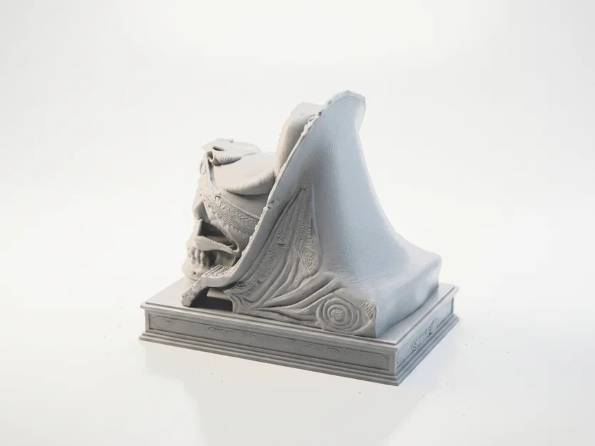 Mô hình 3D điêu khắc hộp sọ Cleopatra phong cách Ai Cập - Image 4