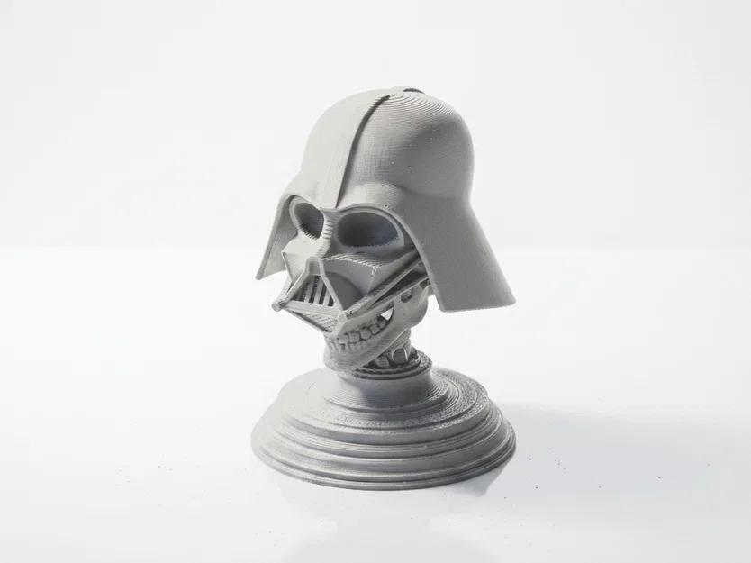 Mô hình điêu khắc đầu lâu Darth Vader phong cách Star Wars (In 3D) - Image 1