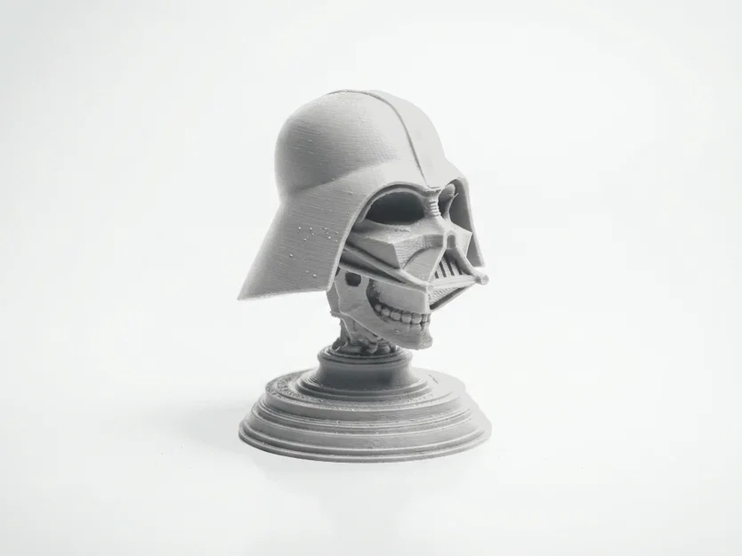 Mô hình điêu khắc đầu lâu Darth Vader phong cách Star Wars (In 3D) - Image 2
