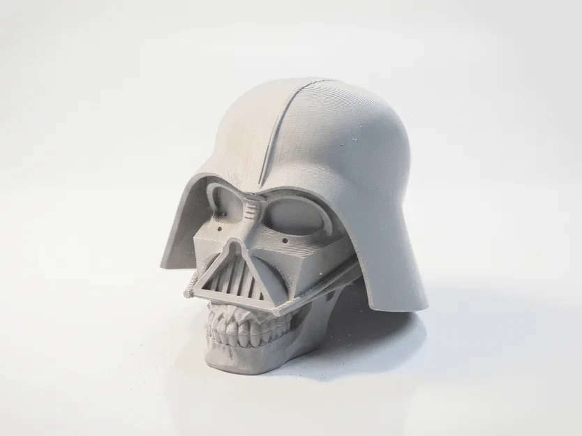 Mô hình điêu khắc đầu lâu Darth Vader phong cách Star Wars in 3D - Image 1