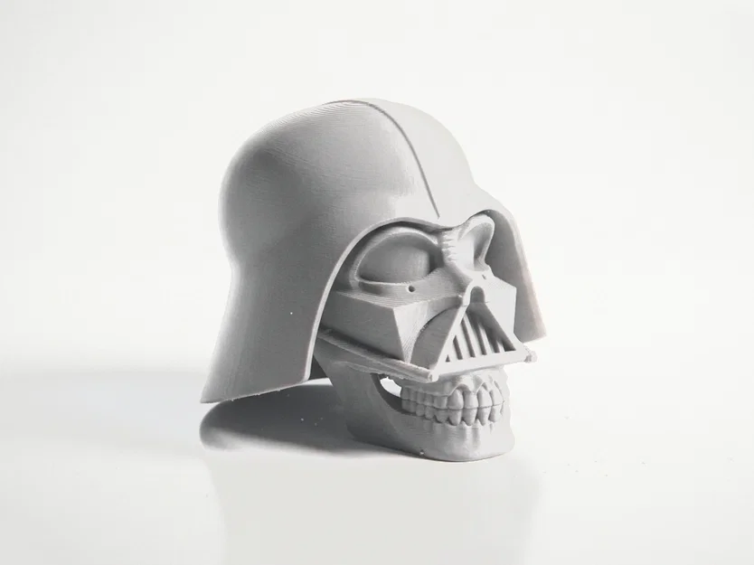 Mô hình điêu khắc đầu lâu Darth Vader phong cách Star Wars in 3D - Image 2