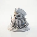 Mô hình in 3D đầu lâu cướp biển Davy Jones - Thumbnail 1